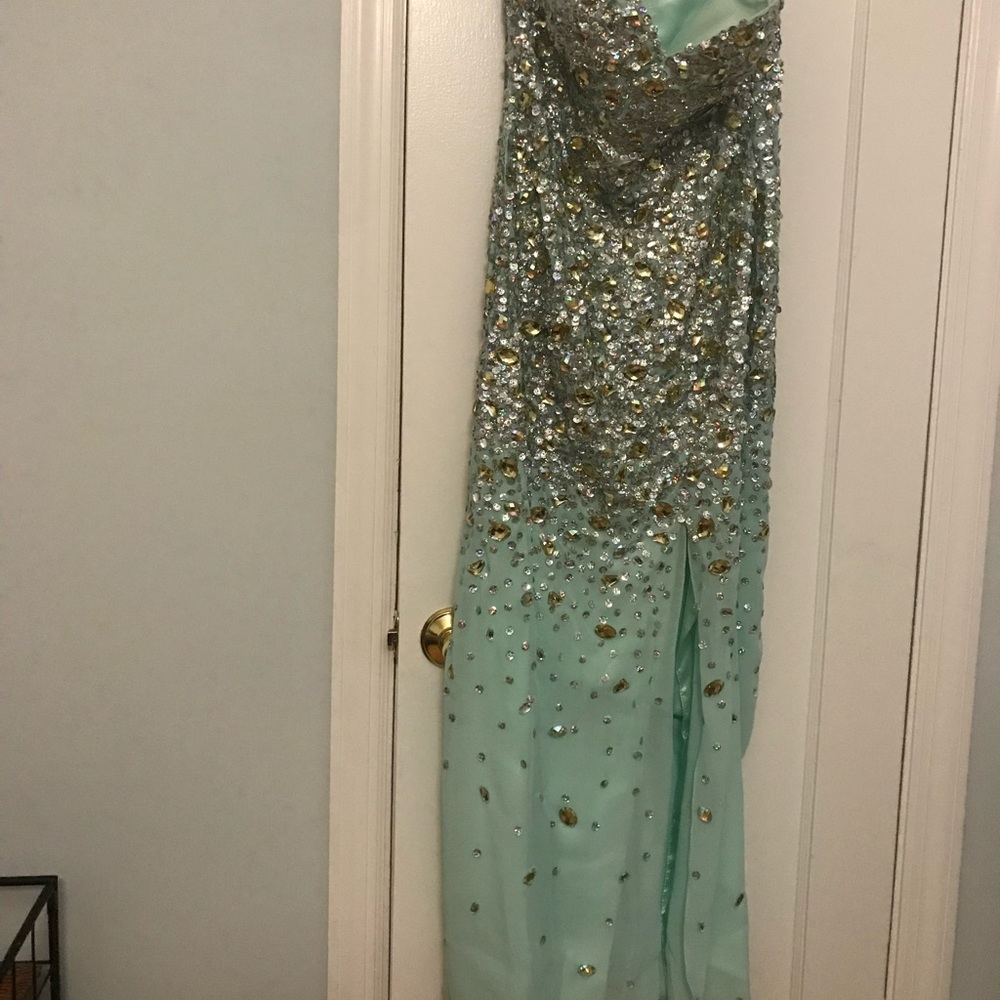 Prom / formal beaded gown